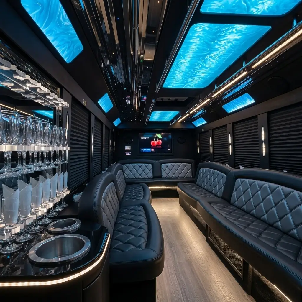 Custom Luxury Tiffany Coach Interior