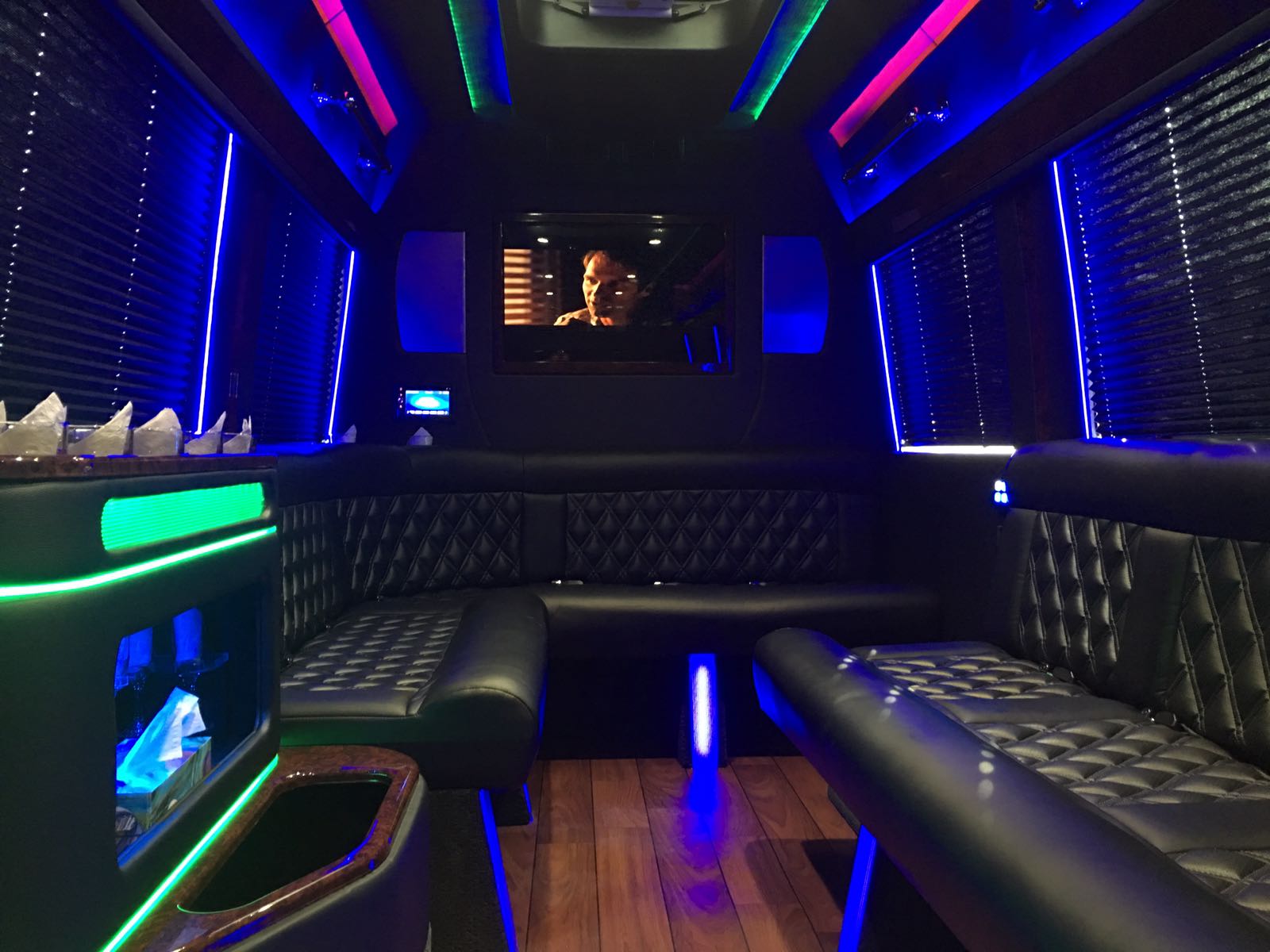 Mercedes Sprinter Limo Interior