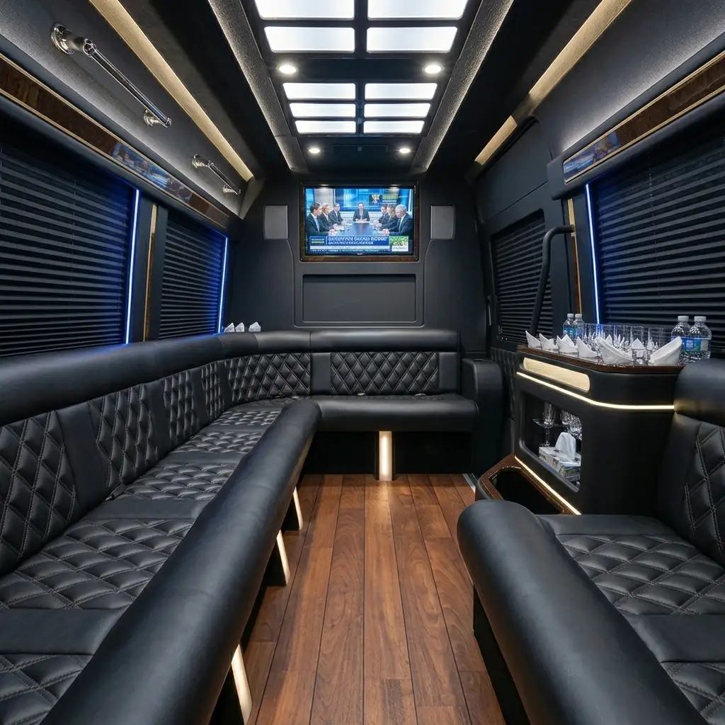 Mercedes-Benz Sprinter Limo Interior